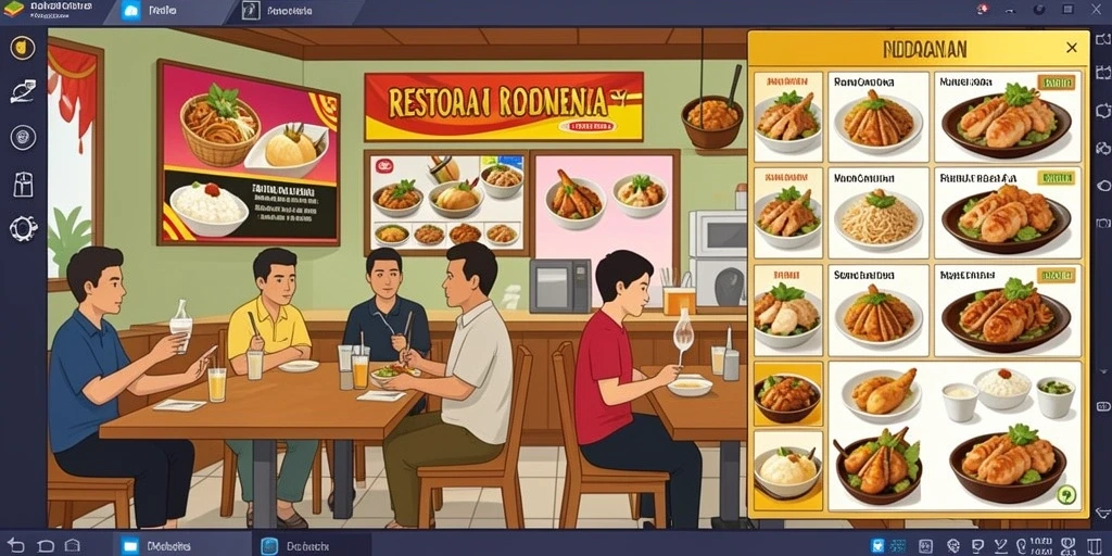 rp79 - Tangkapan layar menampilkan level menantang dengan latar belakang menarik.